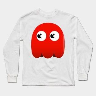 Red Ghost Long Sleeve T-Shirt
